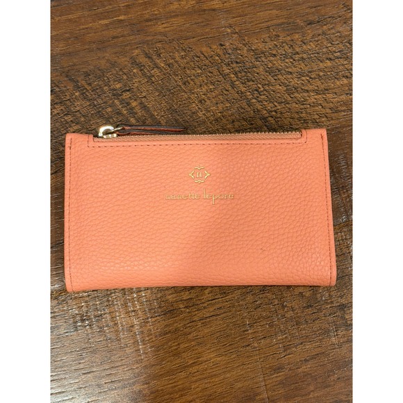 Nanette Lepore Handbags - Nanette Lepore Zip Wallet Card Holder Coin Purse Organizer ID window